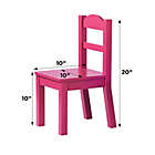 Alternate image 5 for Tot Tutors 5-Piece Table & Chairs Set in Pink/Purple