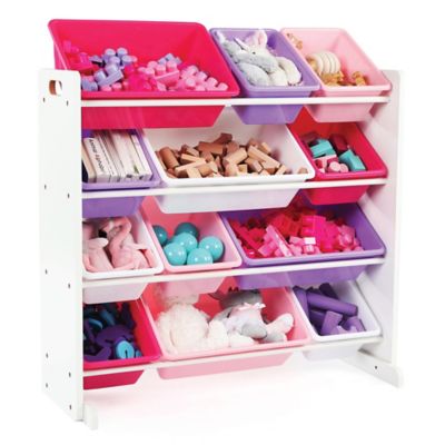 pink toy organizer