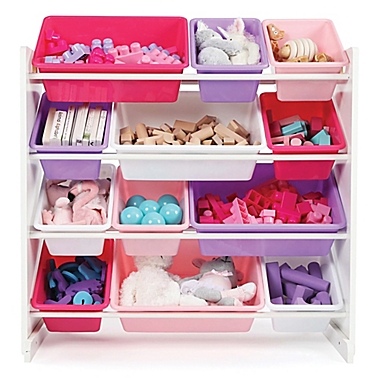 Tot Tutors Toy Organizer in Pink/Purple. View a larger version of this product image.