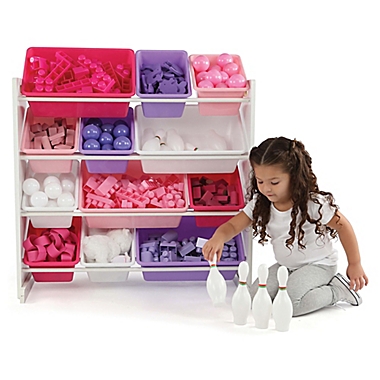 Tot Tutors Toy Organizer in Pink/Purple. View a larger version of this product image.