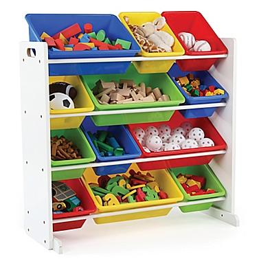 Tot Tutors Toy Organizer in White. View a larger version of this product image.