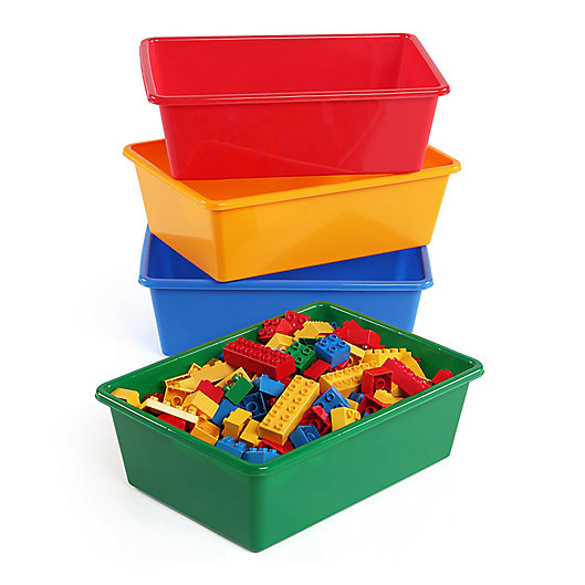 Alternate image 1 for Humble Crew 4-Piece Large Storage Bins in Primary