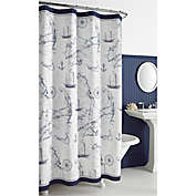 Cape Island 72-Inch x 72-Inch Shower Curtain