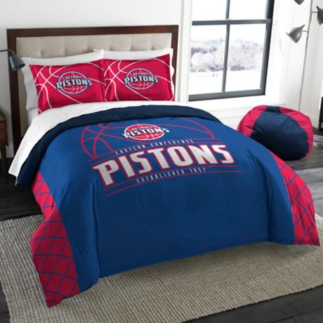 Nba Detroit Pistons Reverse Slam Comforter Set Bed Bath Beyond