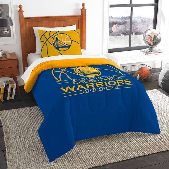 Nba Golden State Warriors Reverse Slam Comforter Set Bed Bath Beyond