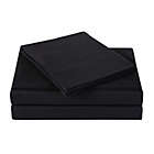 Alternate image 1 for Truly Soft Everyday Twin XL Sheet Set in Black