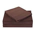 Alternate image 1 for Truly Soft Everyday Queen Sheet Set in Brown