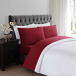 Truly Soft Everyday Queen Sheet Set in Burgundy