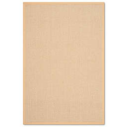 Safavieh Madison Natural Fiber 4-Foot x 6-Foot Area Rug in Maize/Wheat