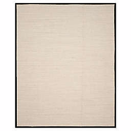 Safavieh Natural Fiber Collection Olivia 9-Foot x 12-Foot Rug in Marble/Black