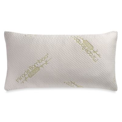 Snuggle pedic bamboo pillow bed sale bath and beyond