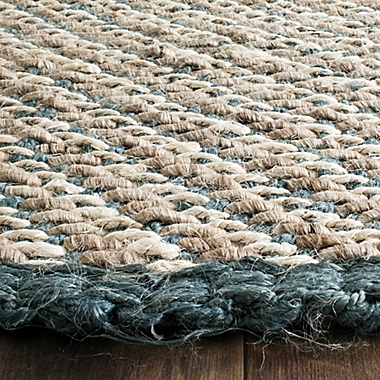 Safavieh Natural Fiber 8-Foot x 10-Foot Gillian Rug in Blue/Natural. View a larger version of this product image.