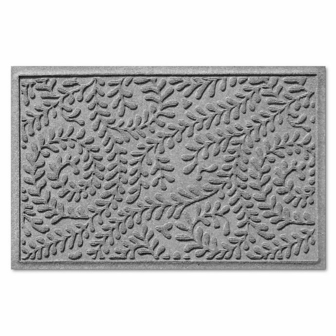 Weather Guard Boxwood Floor Mat In Medium Grey Bed Bath Beyond