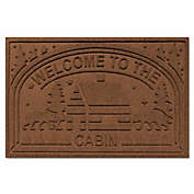Weather Guard&trade; Welcome Cabin Floor Mat in Dark Brown