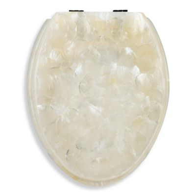 oblong padded toilet seat