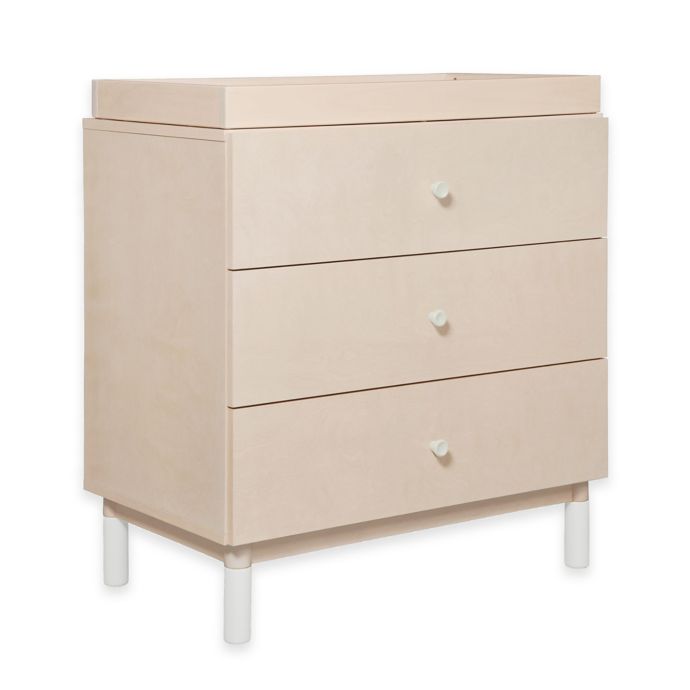 Babyletto Gelato 3 Drawer Changer Dresser In Washed Natural