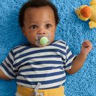 Alternate image 4 for MAM Clear 0-6M 2-Pack Pacifiers in Pink/Green