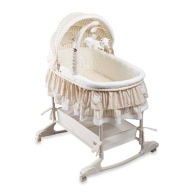 delta bassinet with mobile