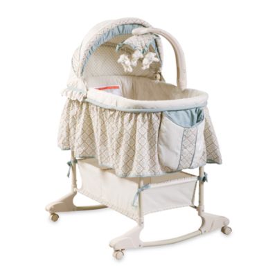 delta bassinet with mobile