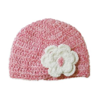 pink crochet hat