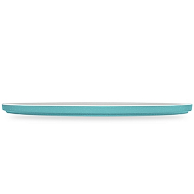 Noritake ColorTrio Stax 14-Inch Round Platter in Turquoise. View a larger version of this product image.