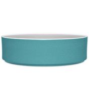 Noritake&reg; ColorTrio Stax Serving Bowl in Turquoise