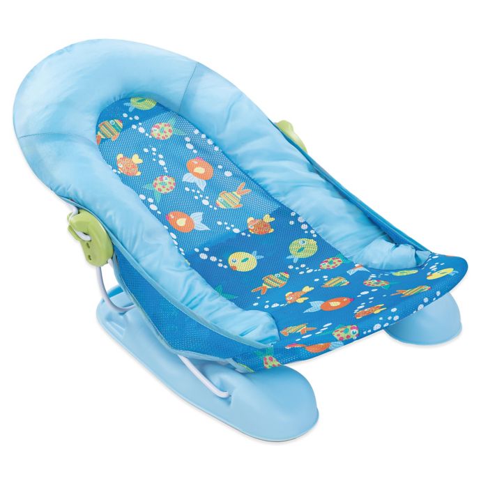 Summer Infant Large Comfort Baby Bath Tub in Blue | Bed ...