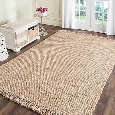 Safavieh Monique 3&#39; x 5&#39; Fiber Area Rug in Natural. View a larger version of this product image.