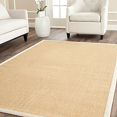 Safavieh Natural Fiber Madeline 8-Foot x 10-Foot Area Rug in Maize/Wheat. View a larger version of this product image.