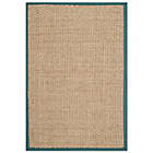 Alternate image 0 for Safavieh Natural Fiber Johanna 2-Foot x 3-Foot Accent Rug in Natural/Blue