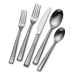 Towle® Mea Hammered 20-Piece Flatware Set