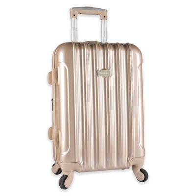 Kensie Metallic 20-Inch Hardside Spinner Carry On Luggage
