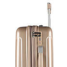Alternate image 4 for Kensie Metallic 20-Inch Hardside Spinner Carry On Luggage in Pale Gold