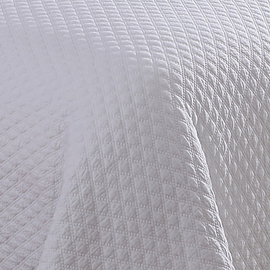 Estate Fenwick King Quilt Set in Bright White. View a larger version of this product image.