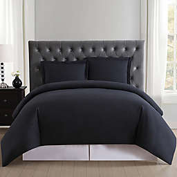 Truly Soft Everyday 3-Piece King Duvet Cover Set in Black