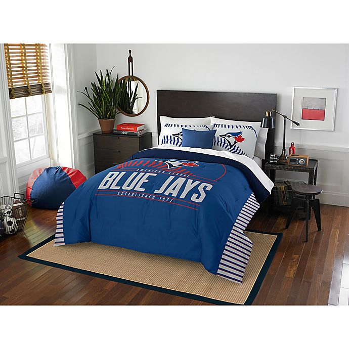 Mlb Toronto Blue Jays Grand Slam Comforter Set Bed Bath And