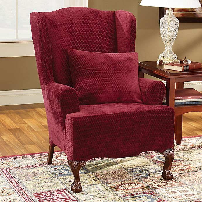 Minimalist Wingback Chair Slipcovers Canada for Large Space