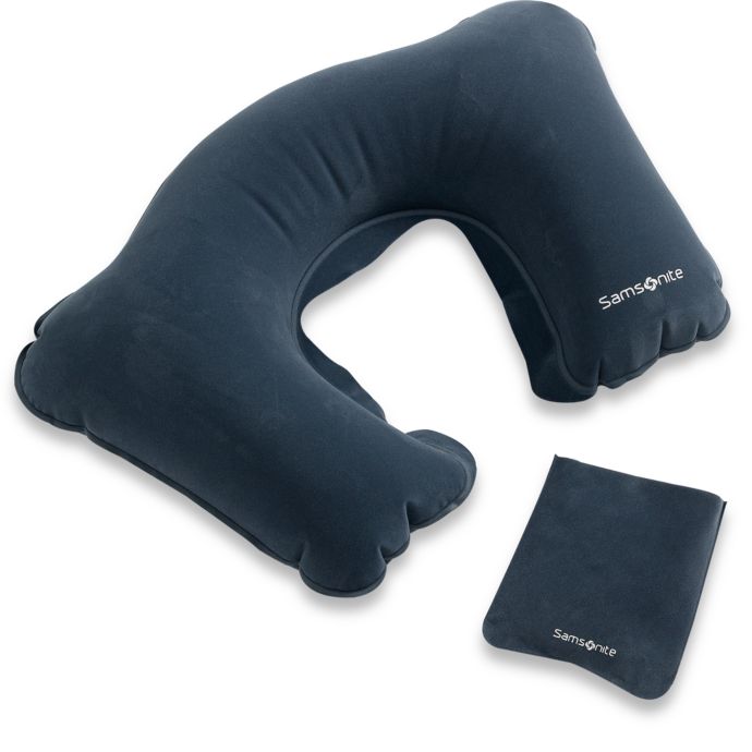 Samsonite Double Comfort Inflatable Travel Pillow Bed Bath Beyond