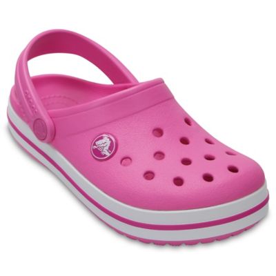 crocs pink kids