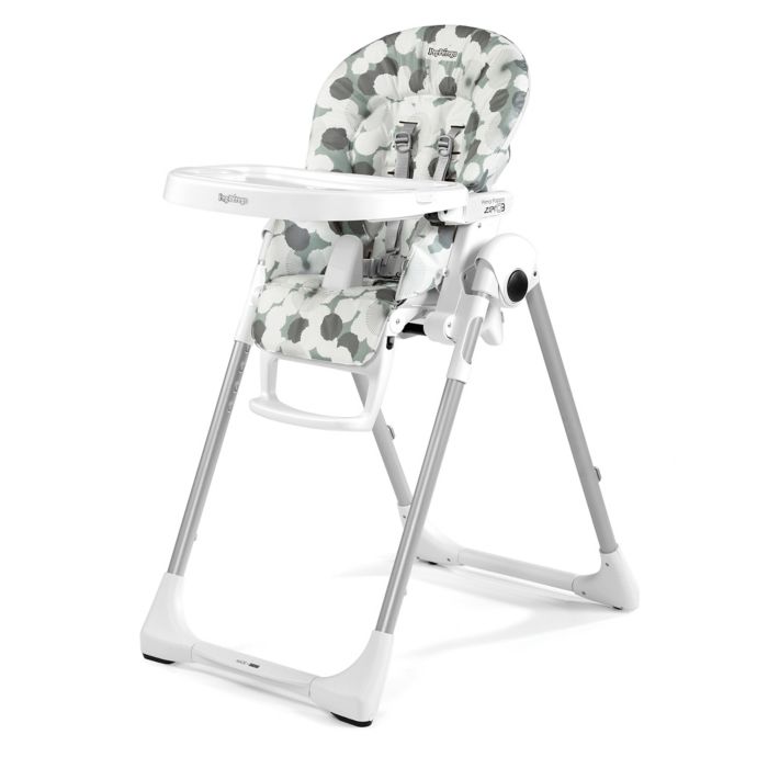 Peg Perego Prima Pappa Zero 3 High Chair In Nuvola Grey Buybuy Baby