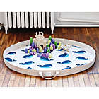 Alternate image 4 for 3 Sprouts Whale Play Mat Bag