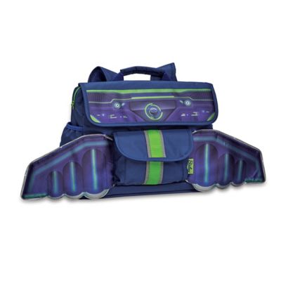 Bixbee Space Racer Backpack in Blue/Green