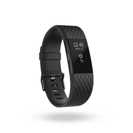 Gunmetal for sale online Fitbit Charge 2 FB407GMBKL Heart Rate Monitor Fitness Tracker 