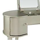 Alternate image 4 for Paloma 2-Piece Vanity Set in Silver
