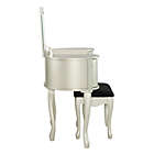 Alternate image 7 for Paloma 2-Piece Vanity Set in Silver