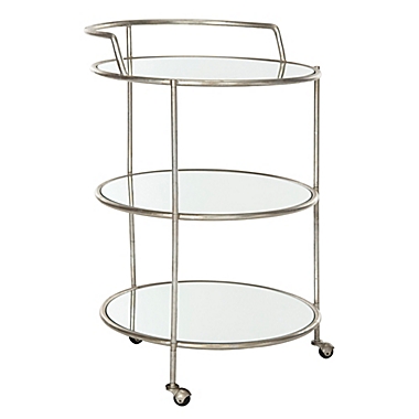 Safavieh Dulcinea Bar Cart in Silver. View a larger version of this product image.