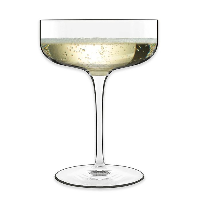 Luigi Bormioli Sublime Coupe Champagne Glasses (Set of 4) | Bed Bath ...