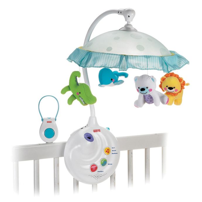 Fisher Price Precious Planet 2 In 1 Projection Mobile Bed Bath