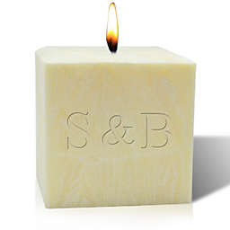 Carved Solutions Citrus Escape Eco-luxury Palm Candle