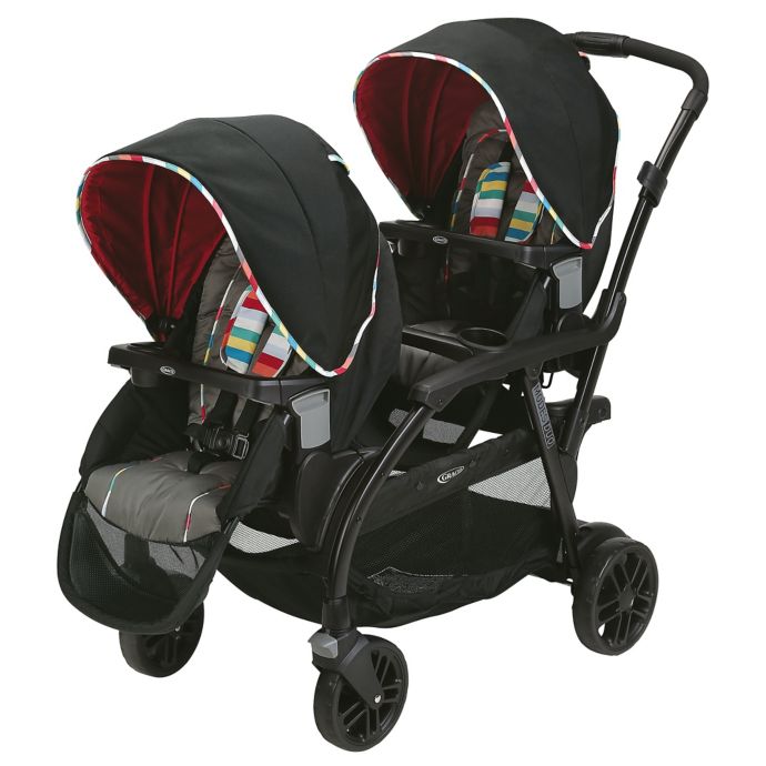 graco twin stroller frame